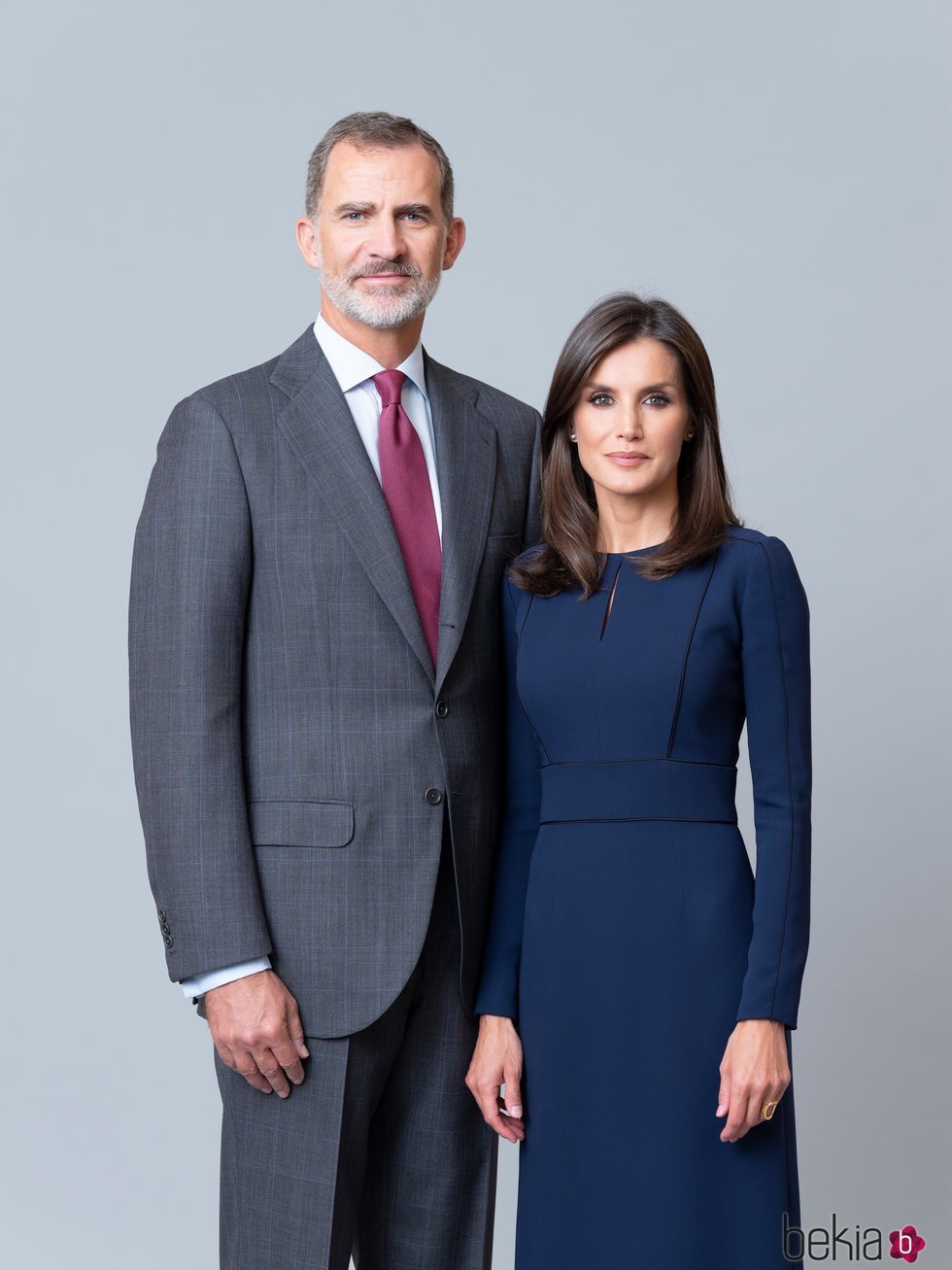 Retrato oficial de los Reyes Felipe y Letizia