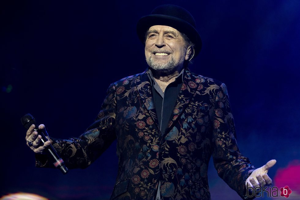 JoaquÍn Sabina durante un concierto en Madrid