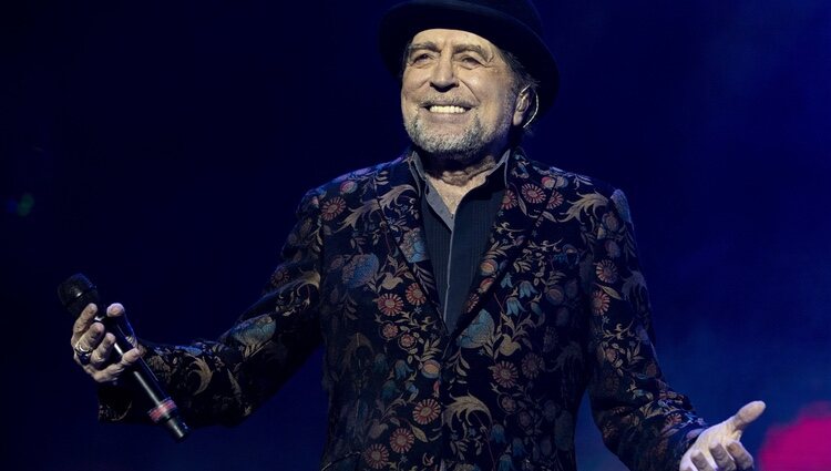 JoaquÍn Sabina durante un concierto en Madrid