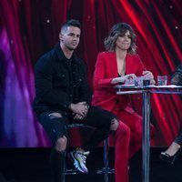 Álex, Sandra Barneda y Fiama durante 'El debate final de las tentaciones'