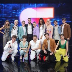 Los concursantes de 'OT 2020' durante la Gala 5