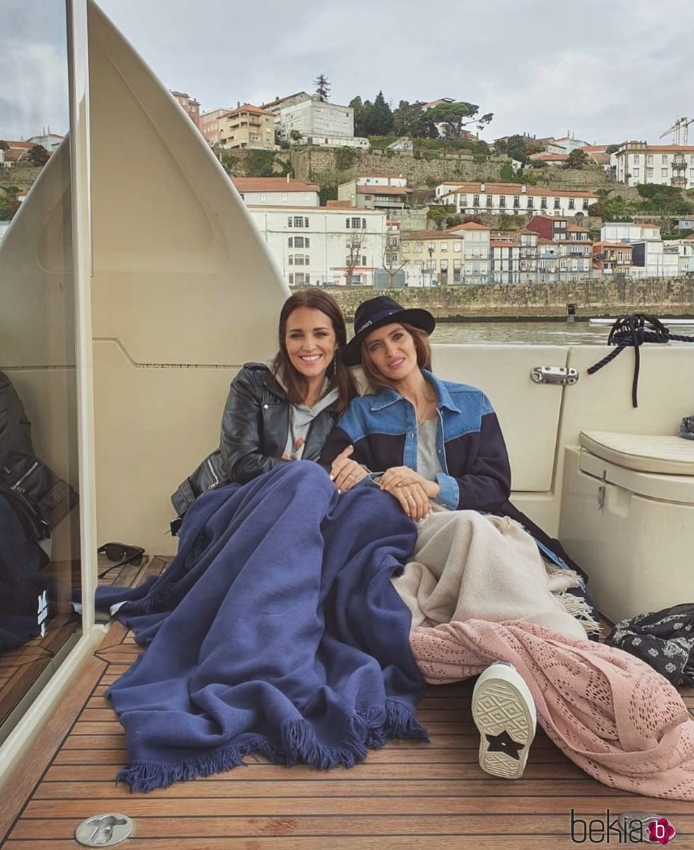 Paula Echevarría y Sara Carbonero, juntas en Oporto