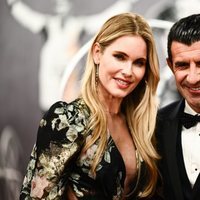 Luis Figo y Helen Svedin en los Premios Laureus 2020