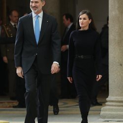 Los Reyes Felipe y Letizia en los Premios Nacionales de Investigación 2019