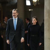 Los Reyes Felipe y Letizia en los Premios Nacionales de Investigación 2019