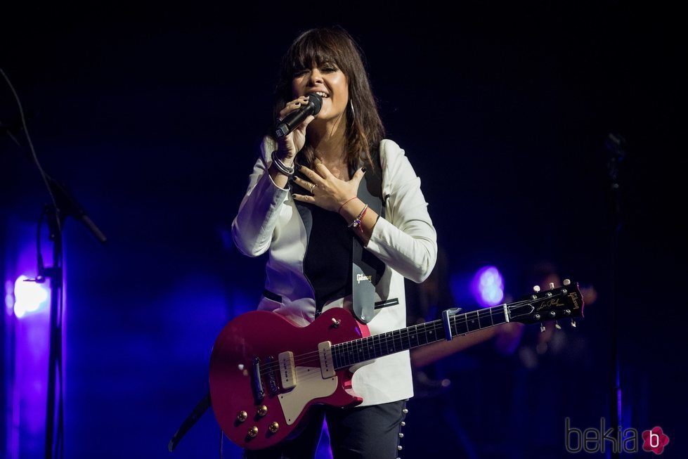 Vanesa Martín en su concierto en Madrid de la gira 'Todas las mujeres que habitan en mi tour'