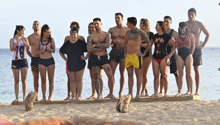 Los concursantes de 'Supervivientes 2020' a su llegada en la gala de estreno de 'Supervivientes 2020'