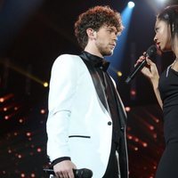 Jesús y Nia Peeples en la Gala 6 de 'OT 2020'