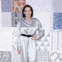 Estefanía de Mónaco en la presentación de la colección otoño/invierno 2020/2021 de Alter Designs en la Paris Fashion Week