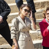 Sonia de Noruega hace fotos con su móvil junto a Rania de Jordania en la Visita de Estado de los Reyes de Noruega a Jordania