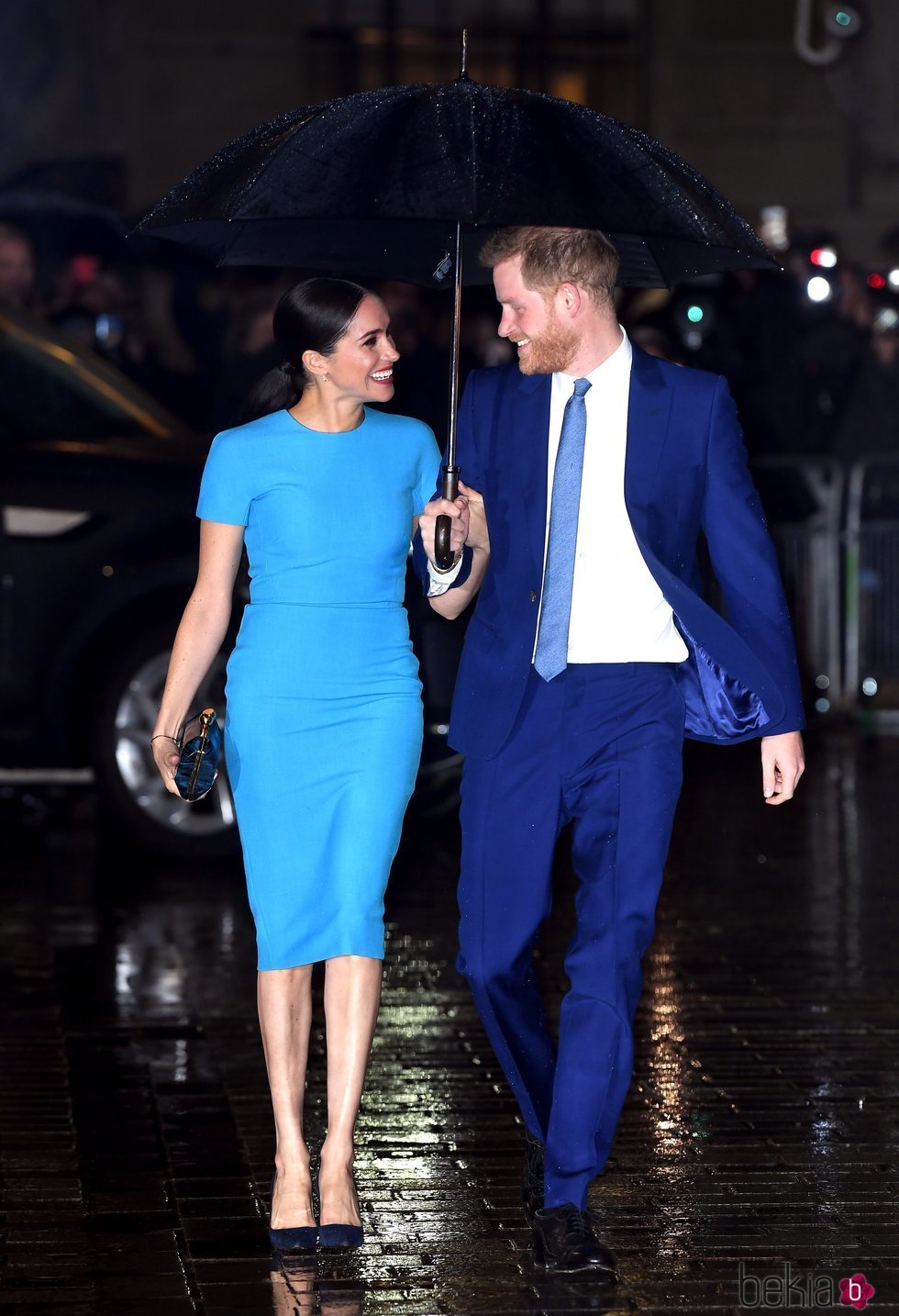 El Príncipe Harry y Meghan Markle, muy enamorados en su reaparición tras el Sussexit