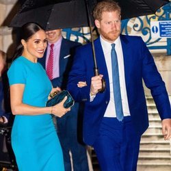 El Príncipe Harry y Meghan Markle en los Endeavour Fund Awards 2020