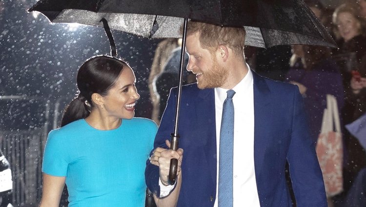 El Príncipe Harry y Meghan Markle en su primera aparición conjunta tras el Sussexit