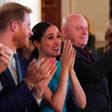 El Príncipe Harry y Meghan Markle, emocionados en los Endeavour Fund Awards 2020