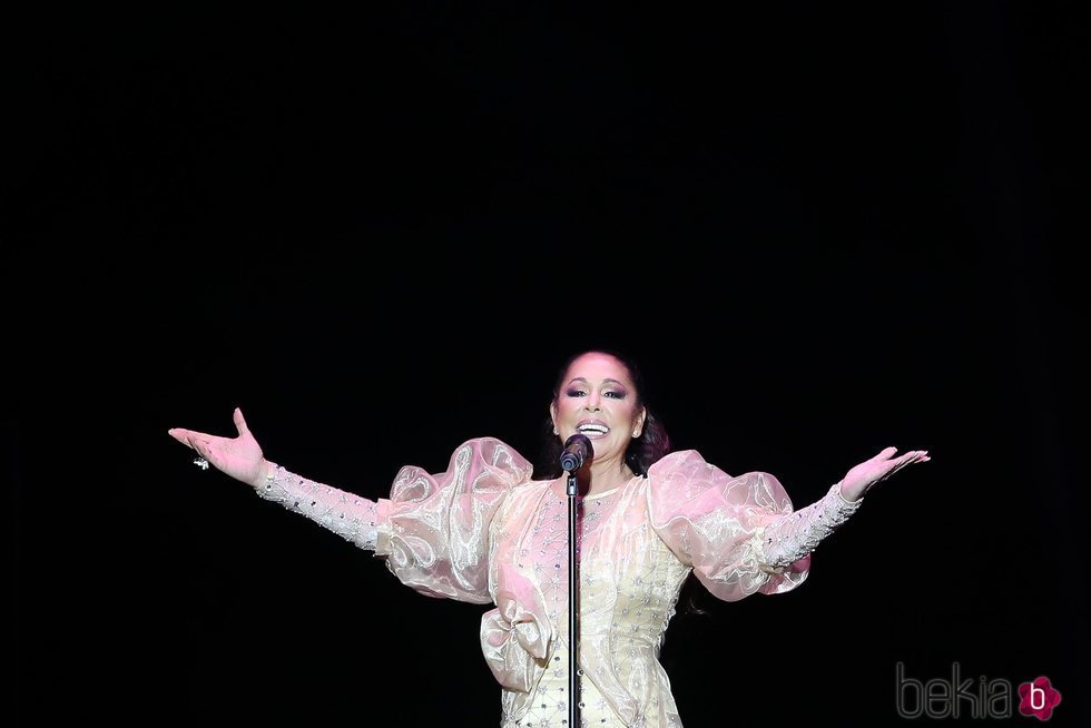 Isabel Pantoja en su concierto en el WiZink Center