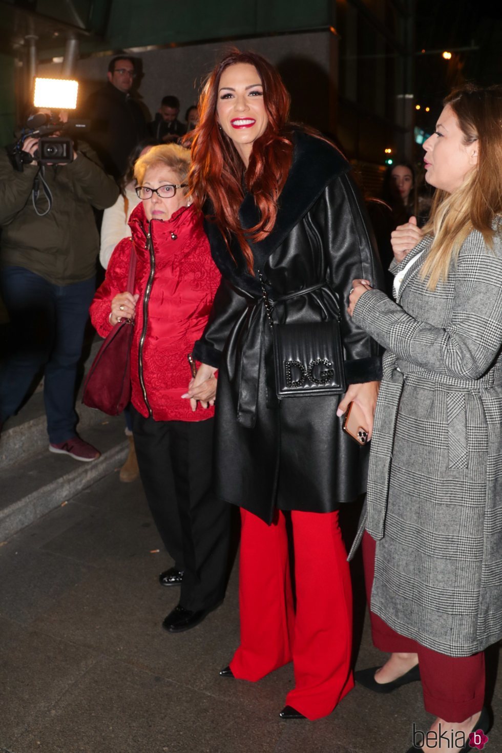 Tamara Gorro en el concierto de Isabel Pantoja