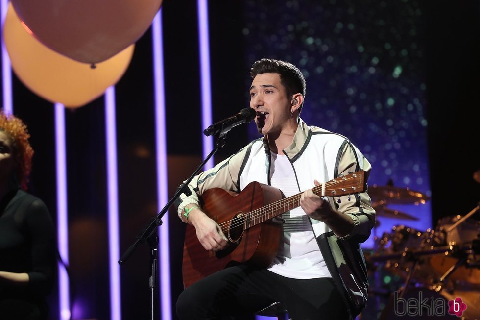 Bruno Carrasco durante la gala 8 de 'OT 2020'