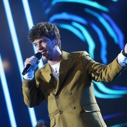 Jesús Rendón en su actuación de la gala 8 de 'OT 2020'