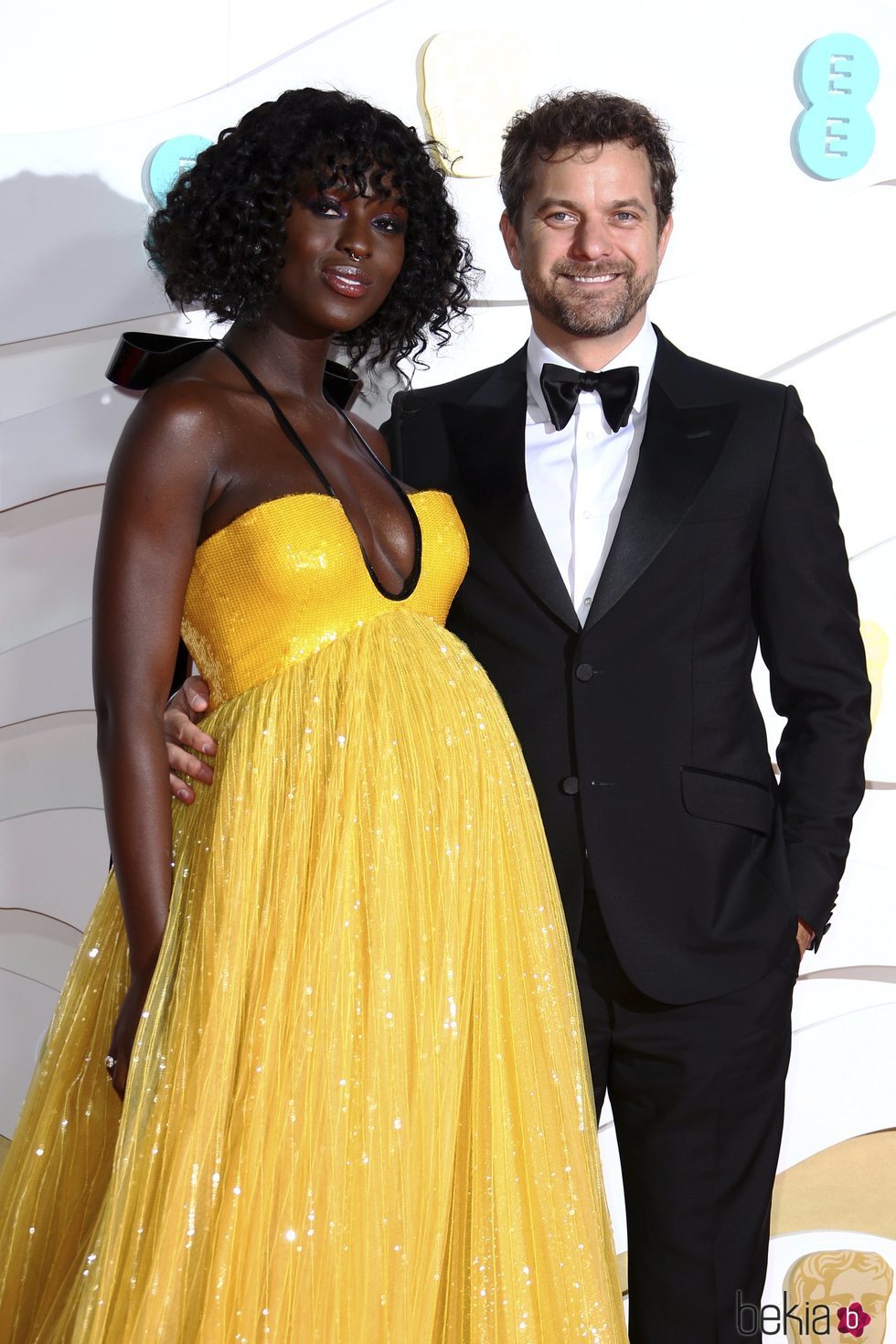 Joshua Jackson y Jodie Turner-Smith en los BAFTA 2020