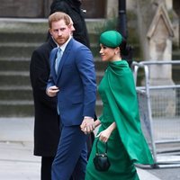 El Príncipe Harry y Meghan Markle en el Día de la Commonwealth 2020