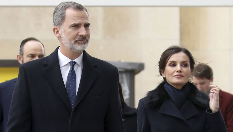 Los Reyes Felipe y Letizia en el homenaje en París por la Jornada Europea de Víctimas del Terrorismo