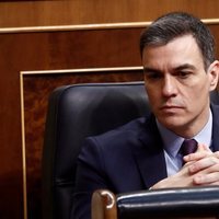 Pedro Sánchez, en el Congreso de los Diputados tras decretar el estado de alarma