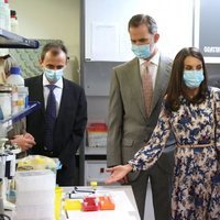 Los Reyes Felipe y Letizia en su visita al Museo de Ciencias Naturales