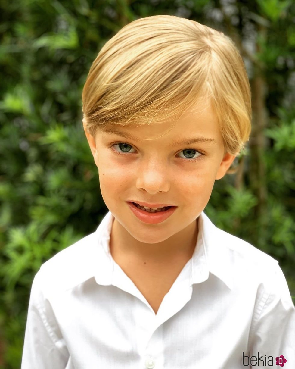 Nicolás de Suecia en su 5 cumpleaños