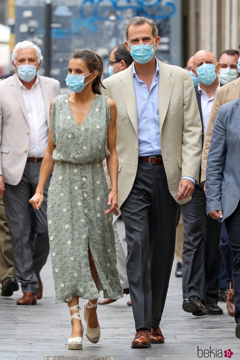 Los Reyes Felipe y Letizia en la Casa-Museo Pérez Galdós en Las Palmas de Gran Canaria