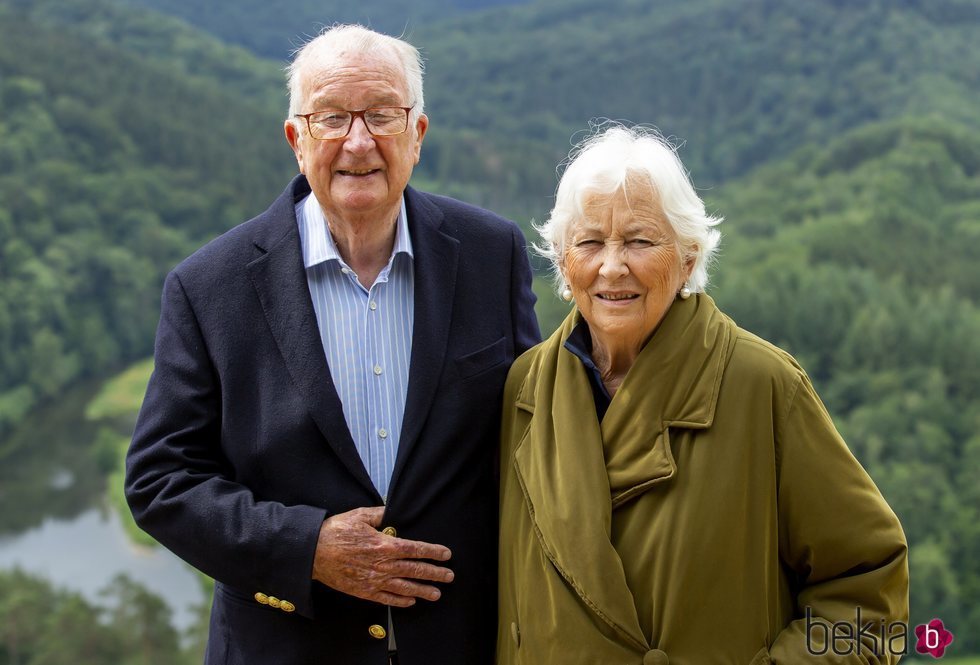 Alberto y Paola de Bélgica en Bouillon