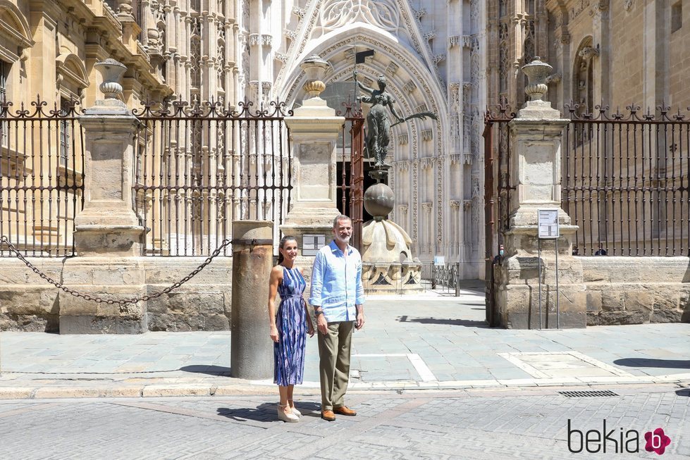 Los Reyes Felipe y Letizia en la Catedral de Sevilla