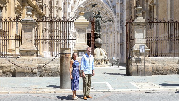 Los Reyes Felipe y Letizia en la Catedral de Sevilla