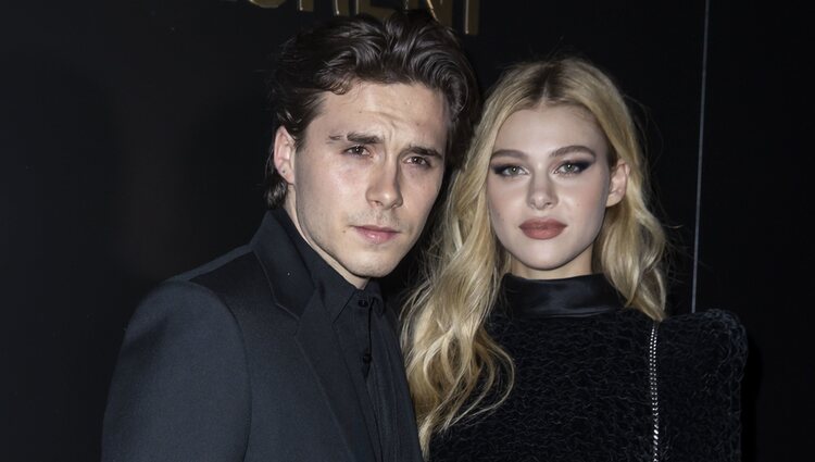 Brooklyn Beckham y Nicola Peltz en la Semana de la Moda de París 2020