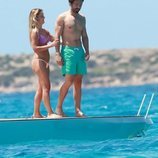 Alejandra Onieva y Sebastian Stan de vacaciones en Ibiza