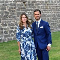 Carlos Felipe y Sofia de Suecia en el 43 cumpleaños de Victoria de Suecia