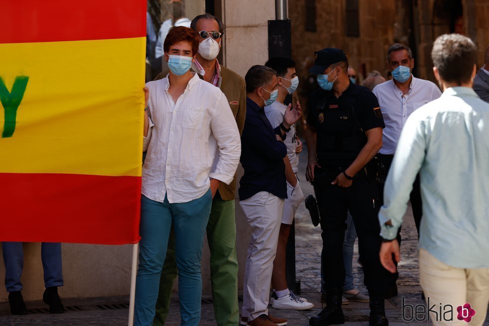 Los hermanos de Jaime de Marichalar apoyan a los Reyes en su visita a Soria