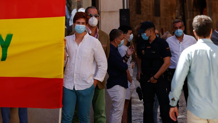 Los hermanos de Jaime de Marichalar apoyan a los Reyes en su visita a Soria