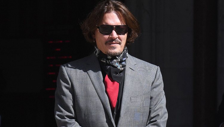 Johnny Depp en una nueva jornada de juicio contra Amber Heard