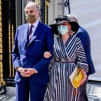 Los Príncipes Astrid y Lorenzo de Bélgica en el Día Nacional de Bélgica 2020