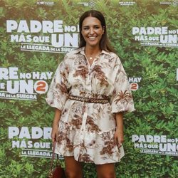 Paula Echevarría en el estreno de 'Padre no hay más que uno 2'