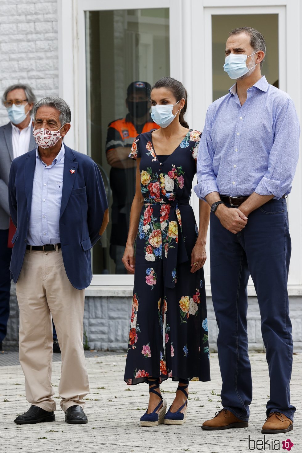 Los Reyes Felipe y Letizia en Cantabria con Miguel Ángel Revilla