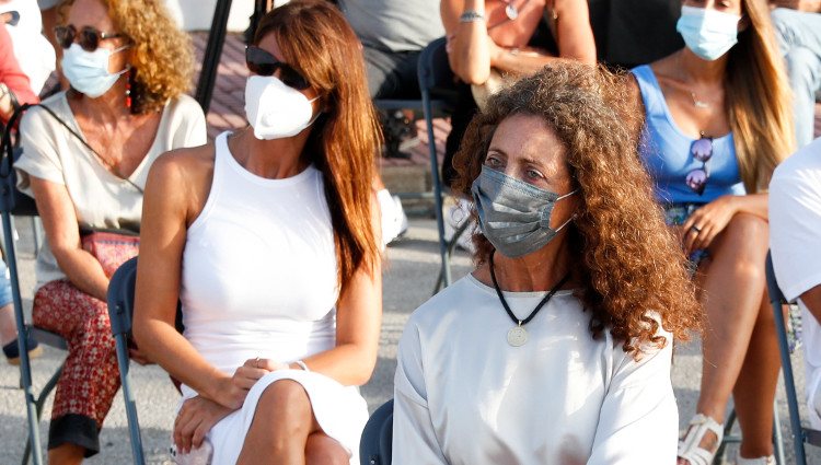 Sonia Ferrer y Beatriz Alonso en el homenaje de Ángel Nieto