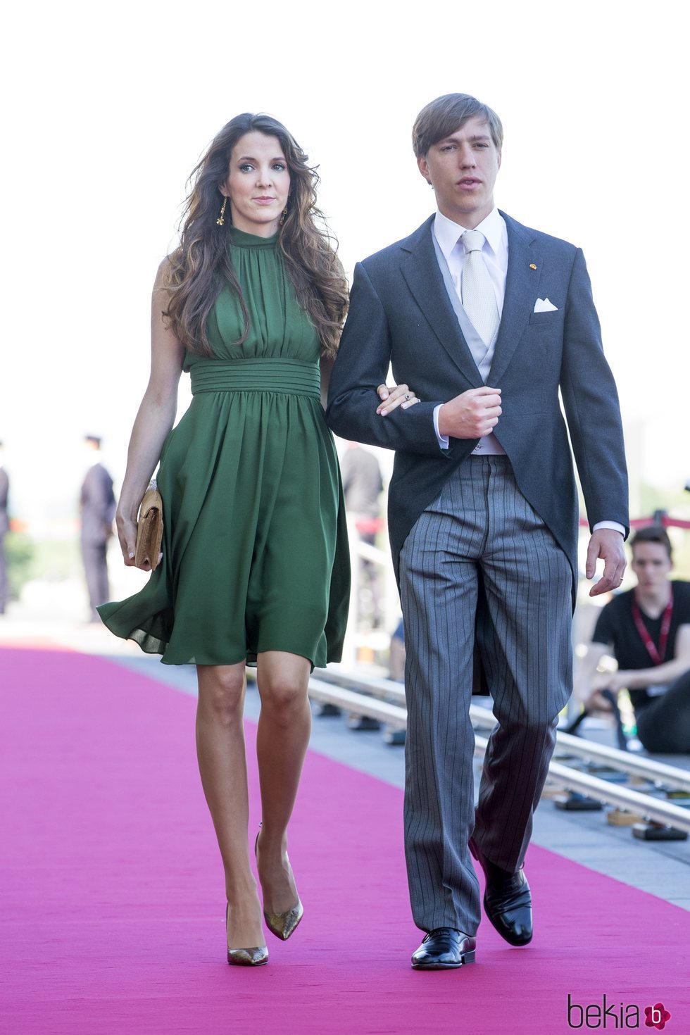 Luis y Tessy de Luxemburgo en el Día Nacional de Luxemburgo