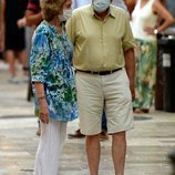 La Reina Sofía y Jean Henri Fruchaud en Palma