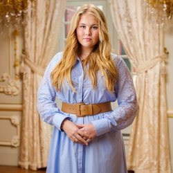 La Princesa Amalia de Holanda en su posado de verano 2020