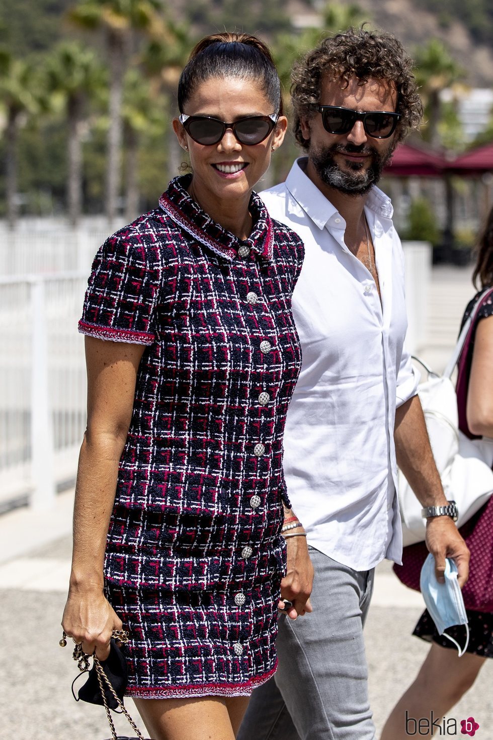 Juana Acosta y su pareja, Charles Alazet, en el Festival de Cine de Málaga 2020