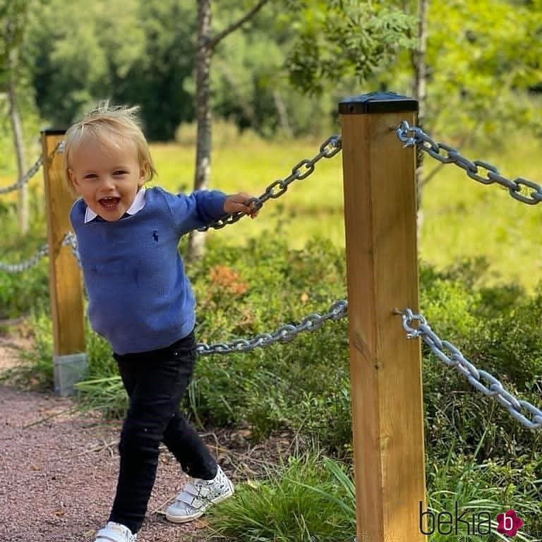 Gabriel de Suecia en su primer acto oficial en Dalarna