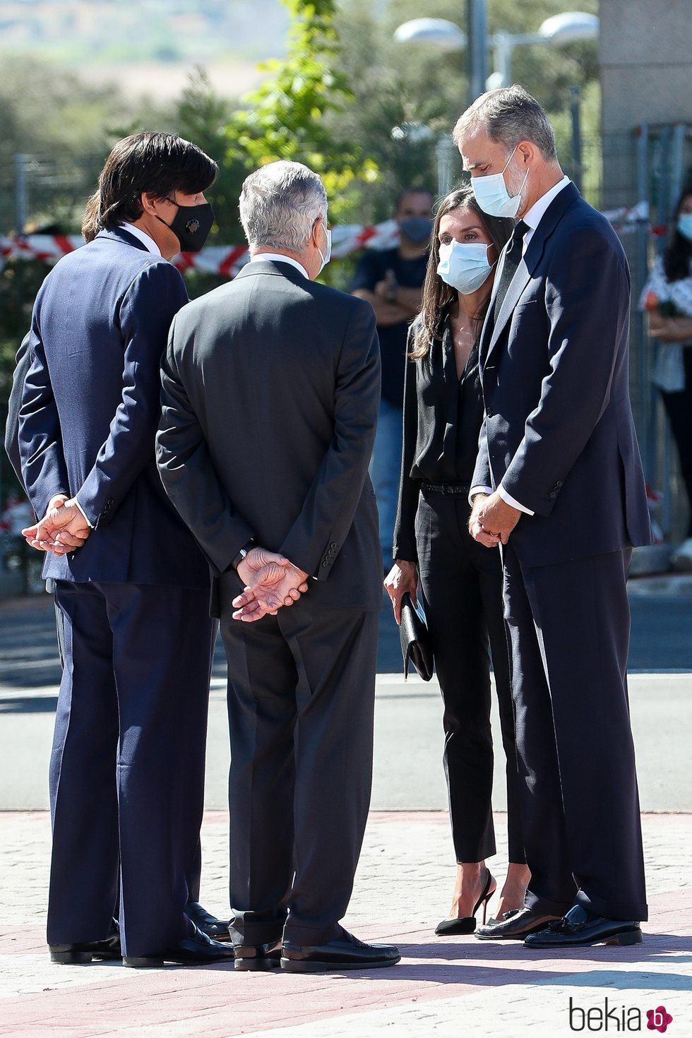 Los Reyes Felipe y Letizia dan el pésame a la familia de Jaime Carvajal