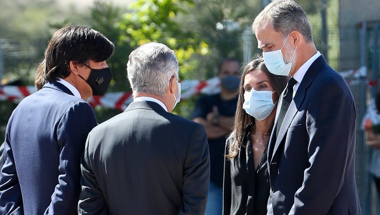 Los Reyes Felipe y Letizia dan el pésame a la familia de Jaime Carvajal