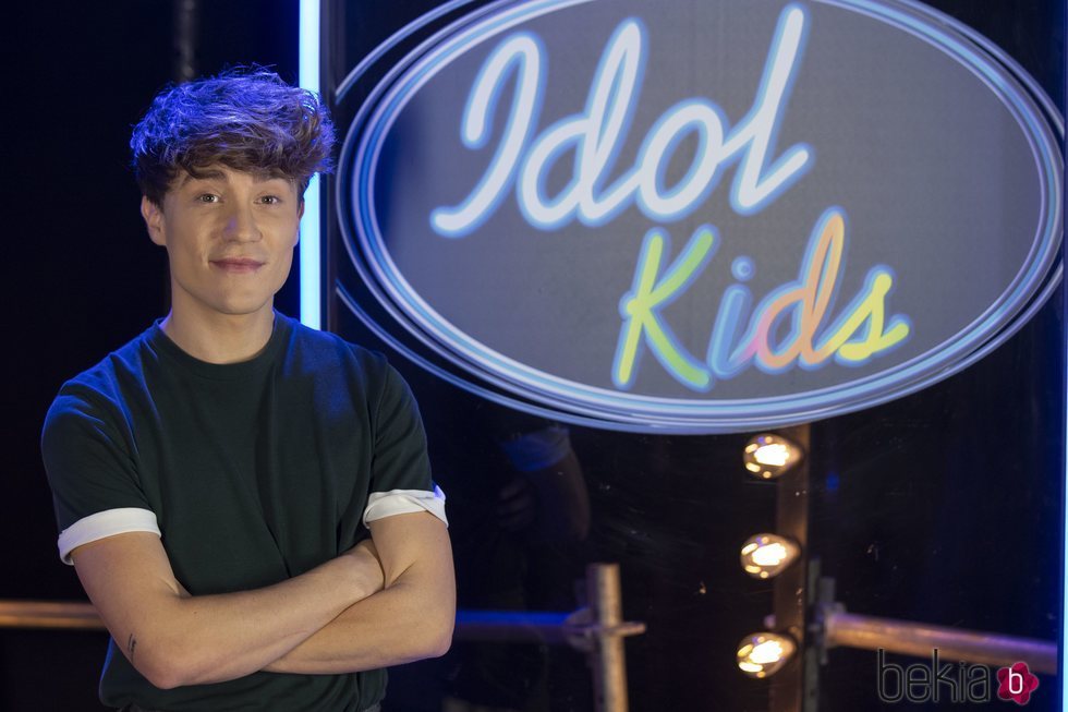 Carlos Marco en el primer programa de 'Idol Kids'